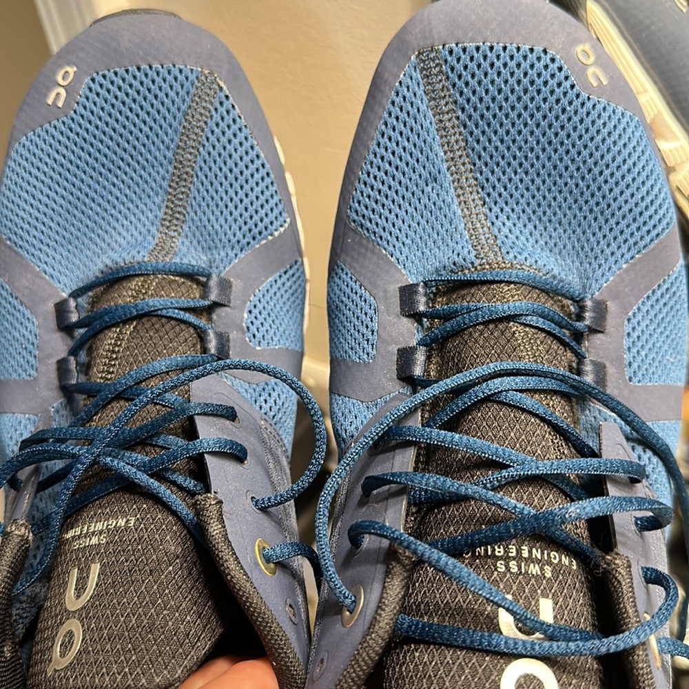 On cloud shoes